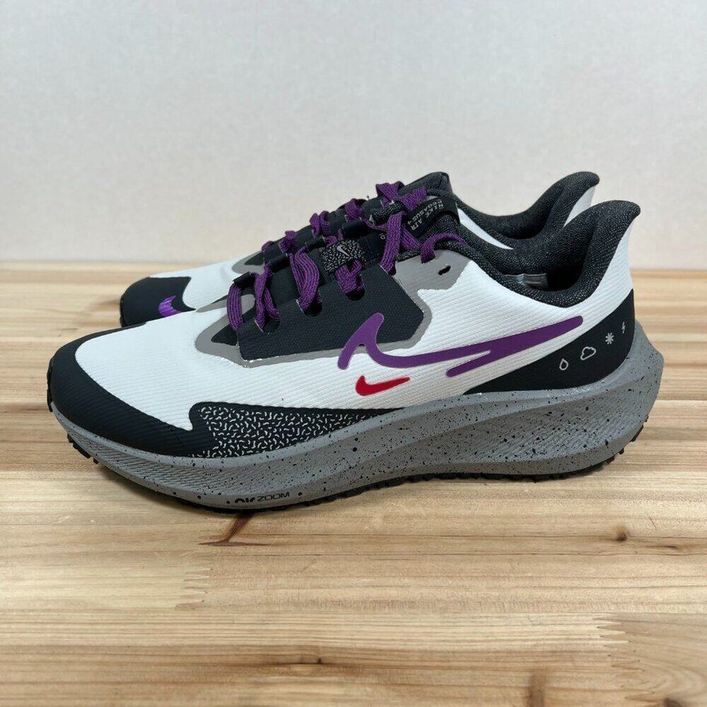 Nike Air Zoom Pegasus 39 Shield road running shoes Womens 7 Light bone Cobble - Picture 4 of 10